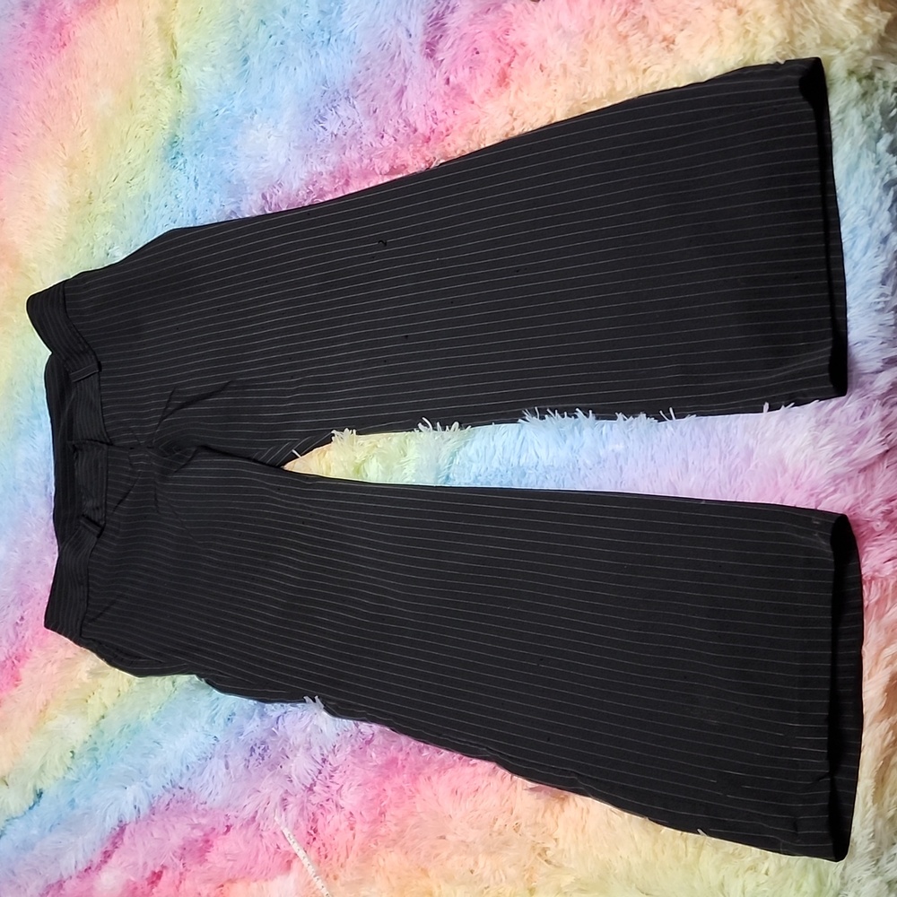 Black Zoey Beth pinstripe dress pants